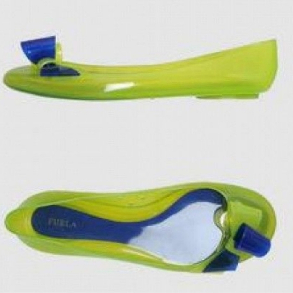Furla Jelly Ballet Flats Sz 38